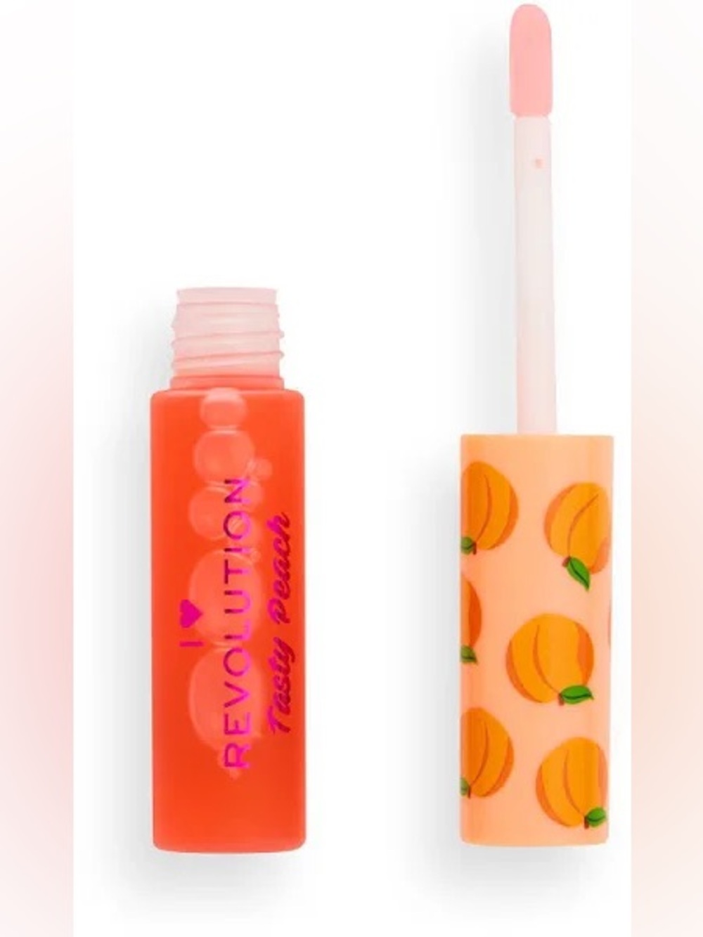 Revolution Tasty Peach Lip Oil - Peach Pink Shine